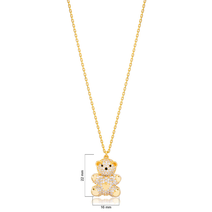 Teddy Bear Necklace