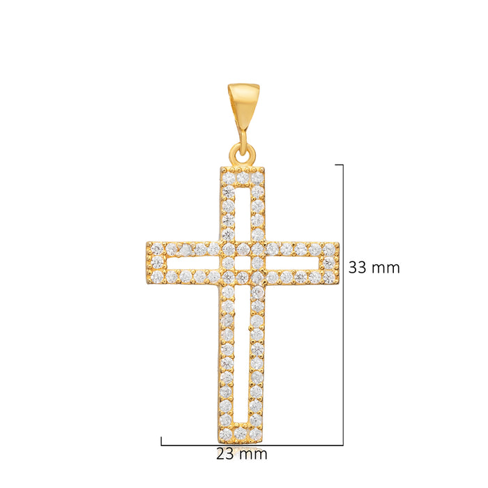 Cross Charm Pendant