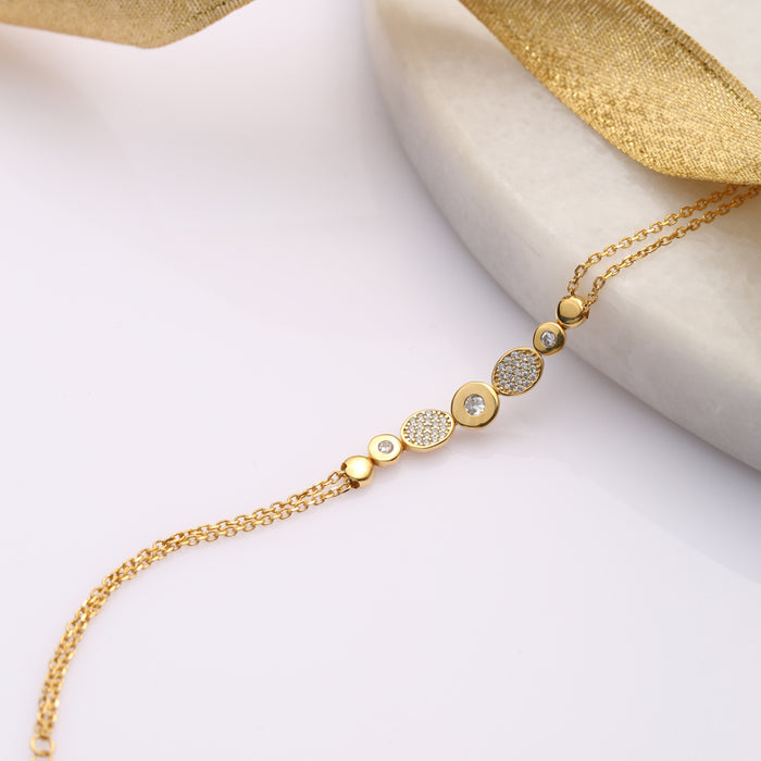 Geometric Charm Bracelet