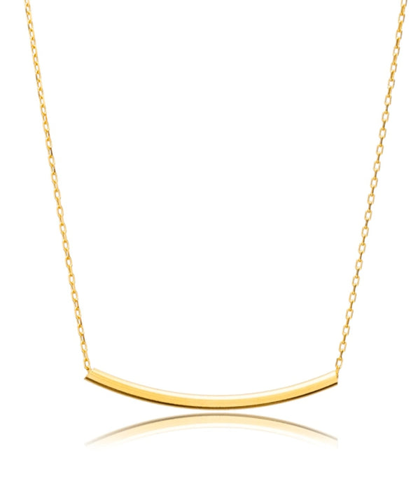 Curved Bar Necklace