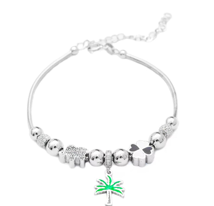 Charm Bracelet Palm Tree