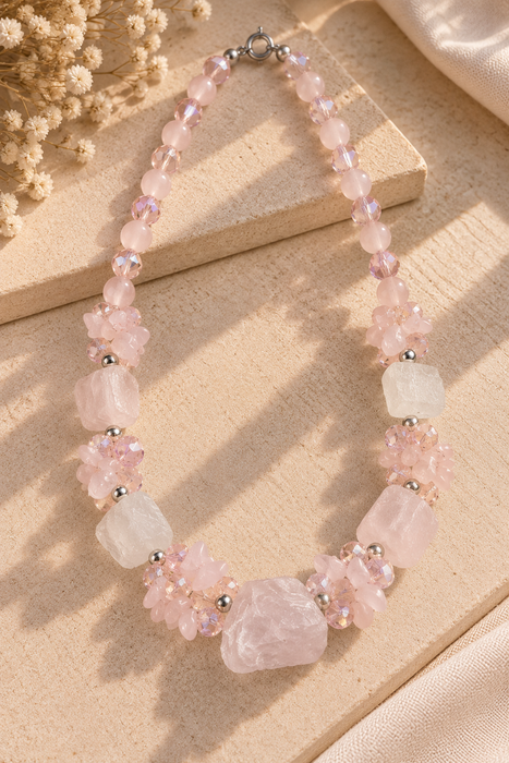 Quartz Statement Necklace
