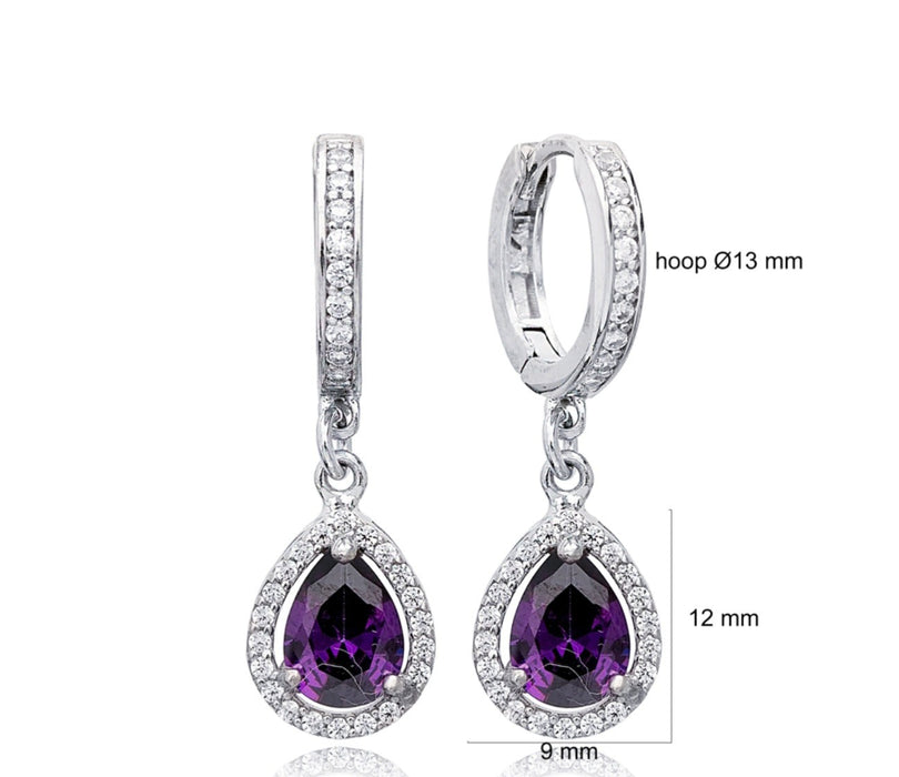 Luxury Amethyst Earrings