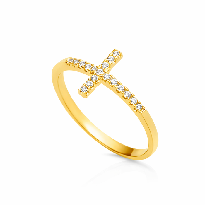 Tiny Cross Ring