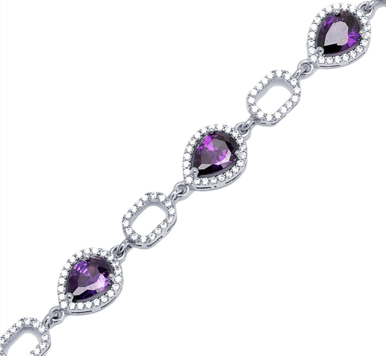 Luxury Amethyst Bracelet