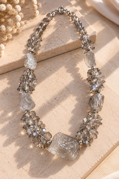 Quartz Statement Necklace