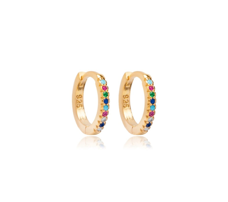 Hoop Colourful Earrings for Girls