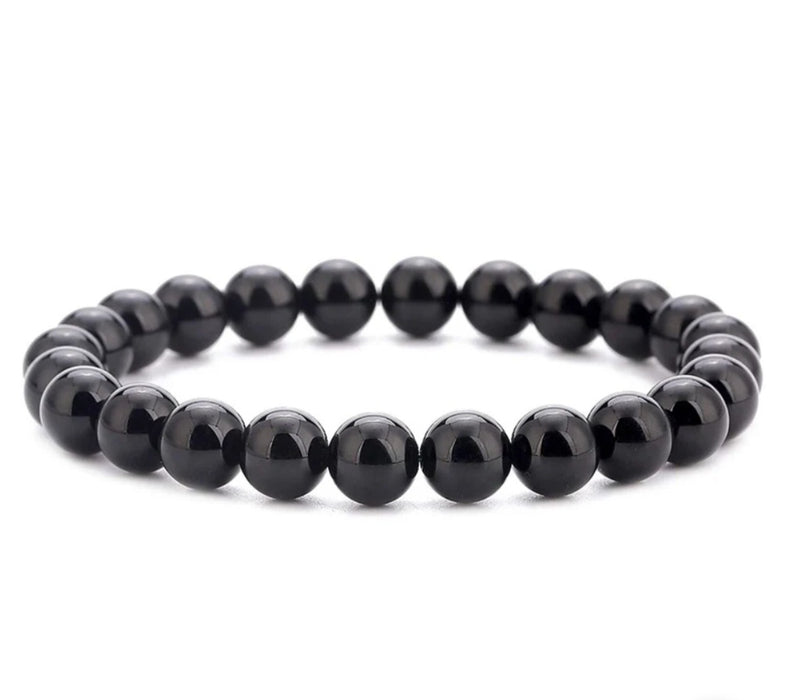 Bright Black Agate