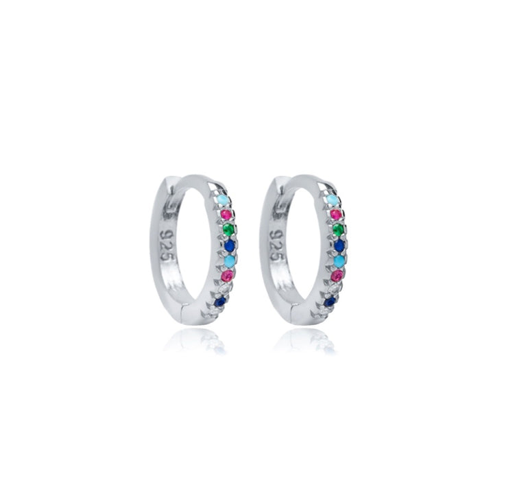 Hoop Colourful Earrings for Girls