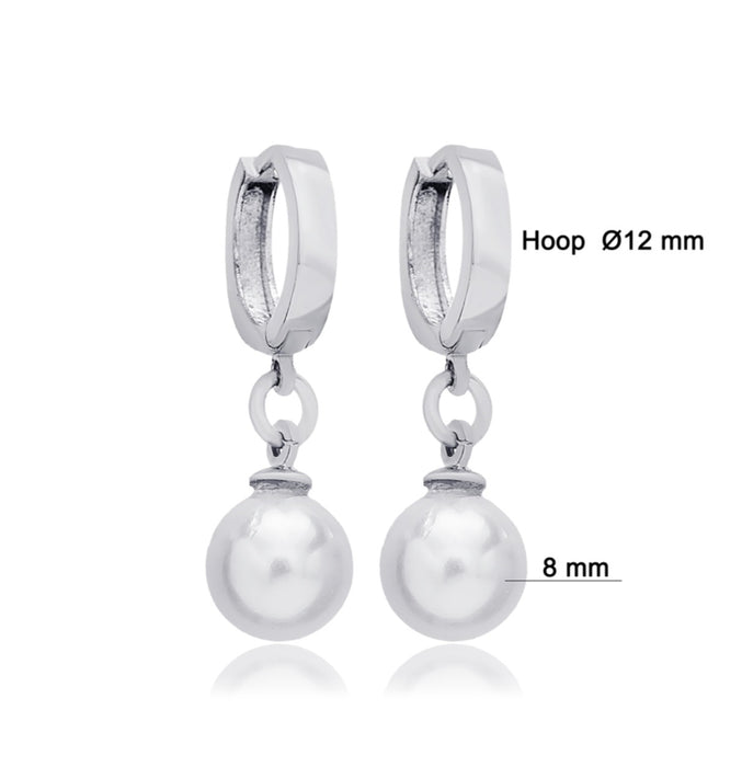 Delicate Pearl Earrings