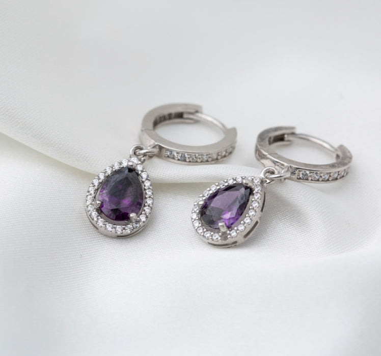 Luxury Amethyst Earrings