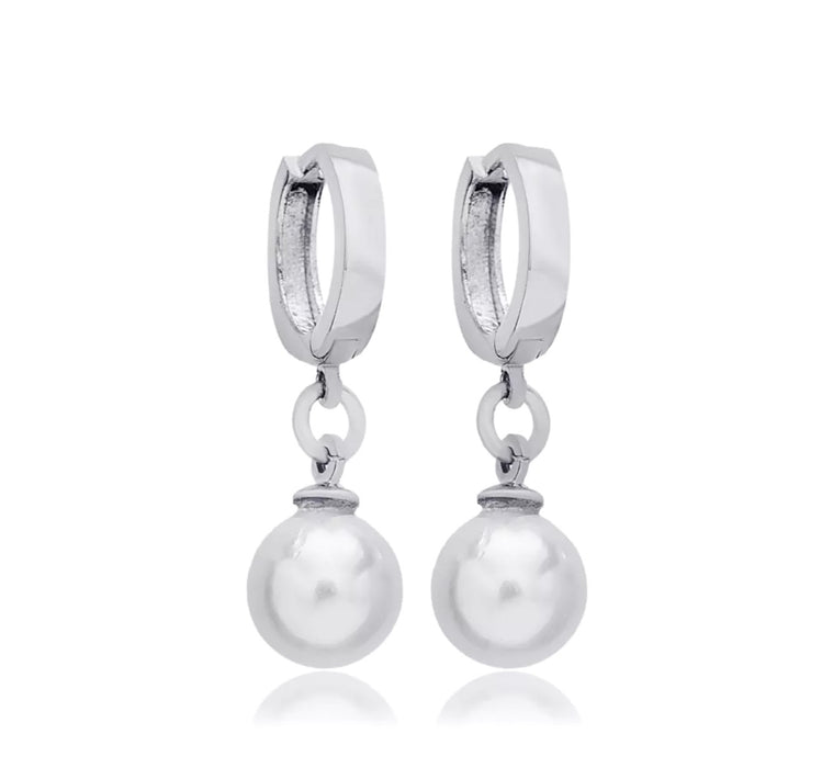 Delicate Pearl Earrings