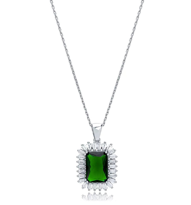 Emerald Stone Necklace