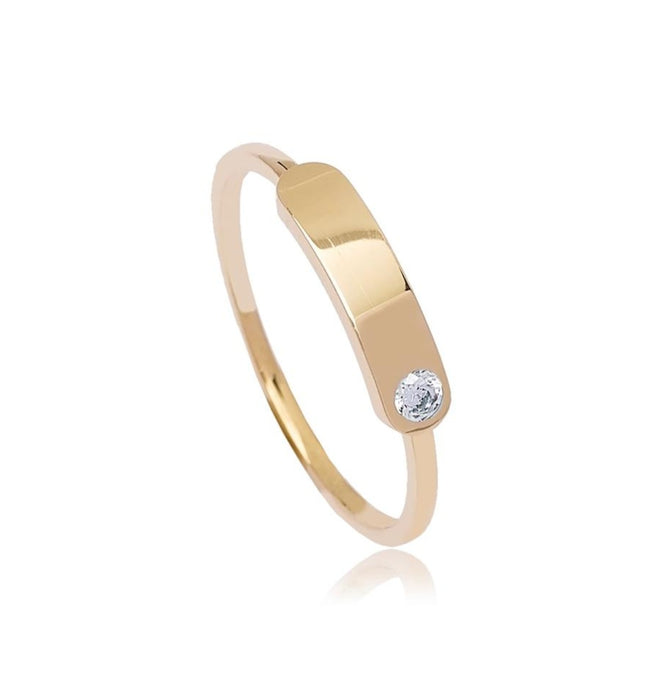 14k  Gold Band Ring