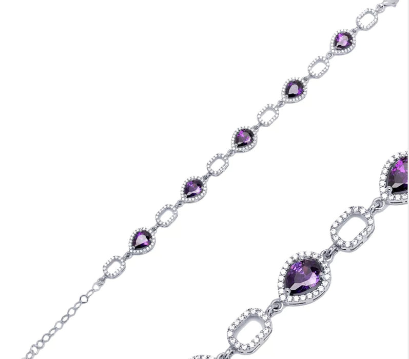 Luxury Amethyst Bracelet