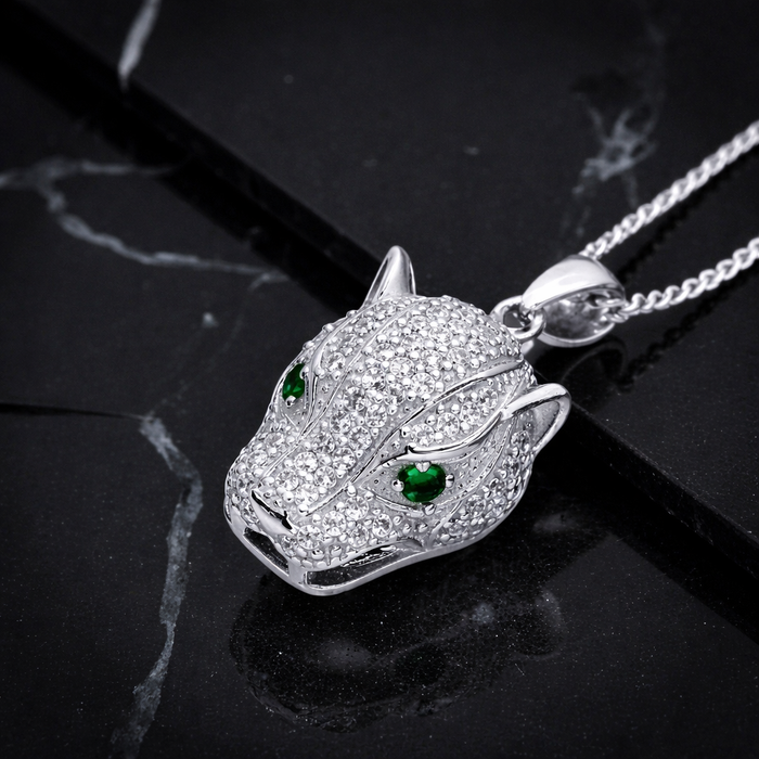 Panther Charm Necklace