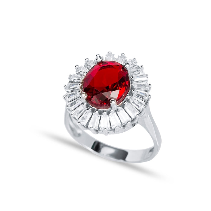 Red Stone Ring