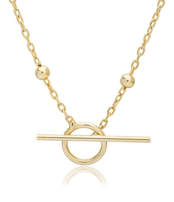 14k  Gold Elegant Ball Chain